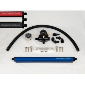 FIC FKT EVO 8/9 -6 Fuel Rail Kit for Complete Evo 8/9 - Click Image to Close